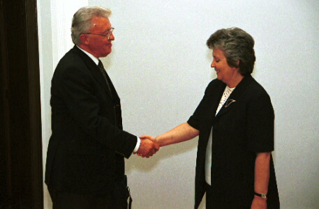 Przewodniczcy Unii Zachodnioeuropejskiej Klaus Buhler