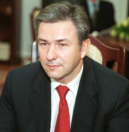 Przewodniczcy Bundesratu RFN Klaus Wowereit