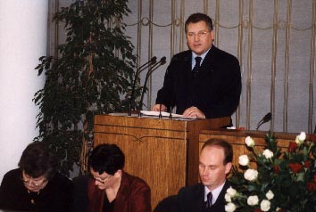 Prezydent RP Aleksander Kwaśniewski